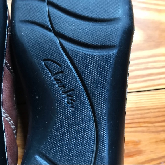 Clarks Brown Chocolate Bendables Loafer Clogs, EUC, 7M - Picture 9 of 10